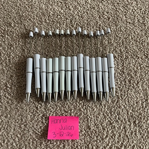 Colorful Beadable Pens Set - Picture 9 of 10